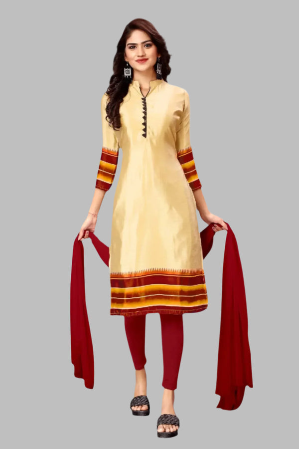 Women Salwar Kameez Uniform Front Office