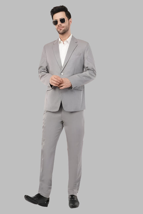 Men's Steel Grey Blazer