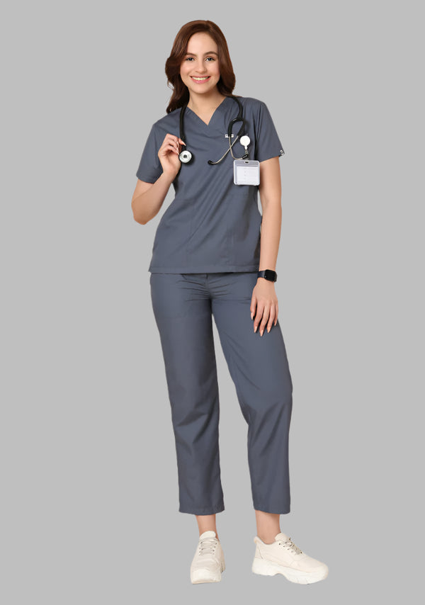 Women's V-Neck Nurse Scrub